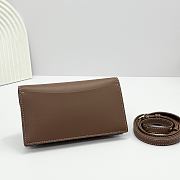 Colestore Loro Piana Extra Pochette Calfskin Brown 18x10x2.5cm - 5