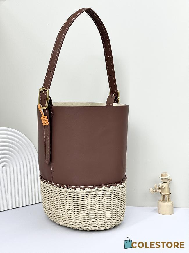 Colestore Loro Piana Cedar Bucket Malt/Caramel Sugar 26x27x19cm - 1