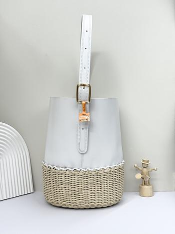 Colestore Loro Piana Cedar Bucket Malt/White 26x27x19cm