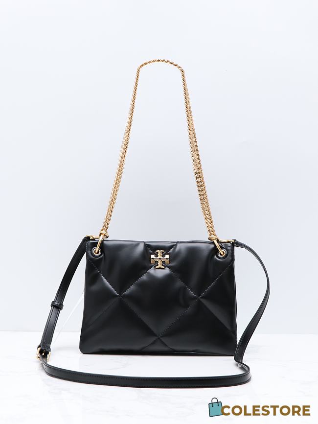 Colestore Tory Burch Small Kira Diamond Quilt Shoulder Bag 26.5x7.5x19cm - 1