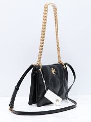 Colestore Tory Burch Small Kira Diamond Quilt Shoulder Bag 26.5x7.5x19cm - 2