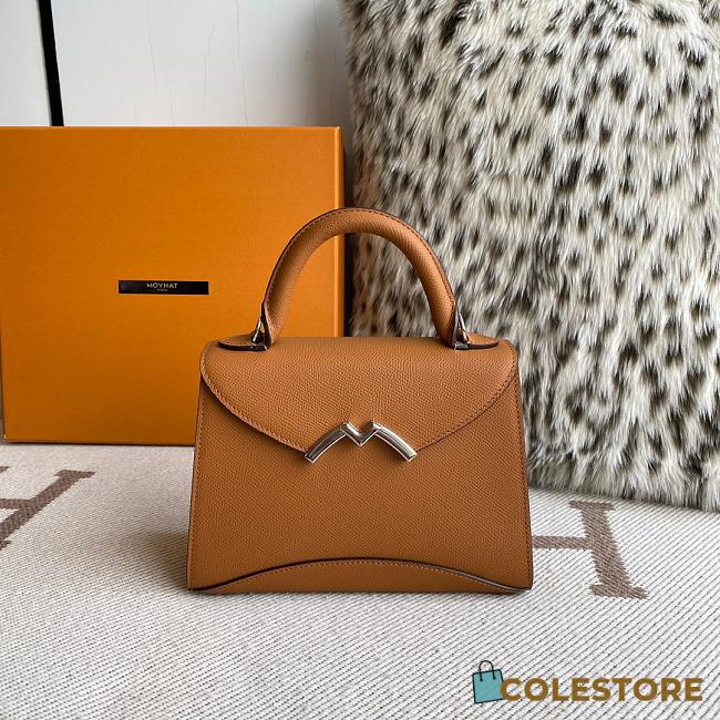 Colestore Moynat Gabrielle BB Leather Paris Brown 20x15x8cm - 1