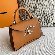 Colestore Moynat Gabrielle BB Leather Paris Brown 20x15x8cm - 2