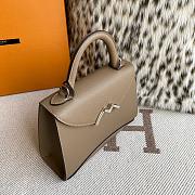 Colestore Moynat Gabrielle BB Leather Gray 20x15x8cm - 2