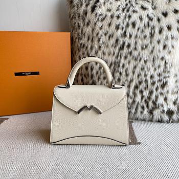 Colestore Moynat Gabrielle BB Leather White 20x15x8cm