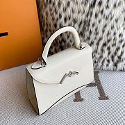 Colestore Moynat Gabrielle BB Leather White 20x15x8cm - 3