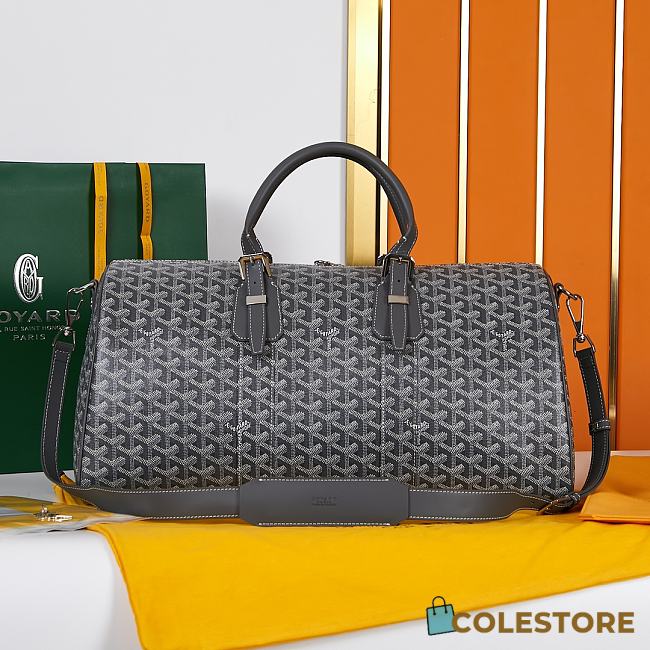 Colestore Goyard Boston 45 Bag in Black 49x22x27cm - 1