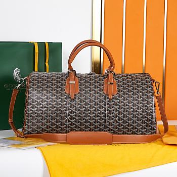 Colestore Goyard Boston 45 Bag in Brown 49x22x27cm