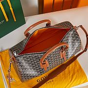 Colestore Goyard Boston 45 Bag in Brown 49x22x27cm - 6