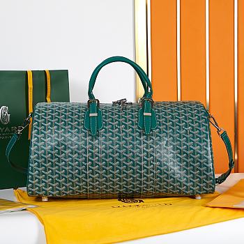 Colestore Goyard Boston 45 Bag in Green 49x22x27cm