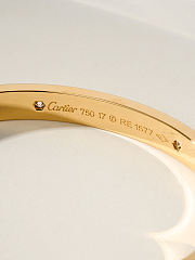 Colestore Cartier Love Bracelet 4 Diamonds Gold/Sliver/Rose Gold - 2