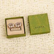 Colestore Gucci GG Crystal Flowers Earrings - 1