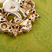 Colestore Gucci GG Crystal Flowers Earrings - 5