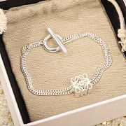Colestore Loewe Double-Layer Puzzle Bracelet Silver - 5