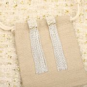 Colestore Loewe Rhombus Tassel Earrings Gold/Sliver - 5