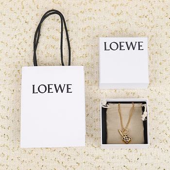 Colestore Loewe Anagram Pendant Necklace