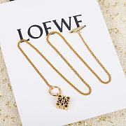 Colestore Loewe Anagram Pendant Necklace - 2