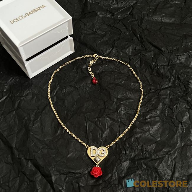 Colestore Dolce&Gabbana Crystal Fashion Necklaces - 1