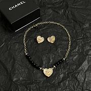 Colestore Chanel Heart CC Logo Earrings - 4