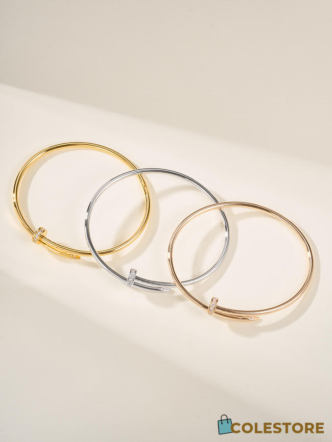 Colestore Cartier Juste Un Clou Small Diamond Bangle - 1