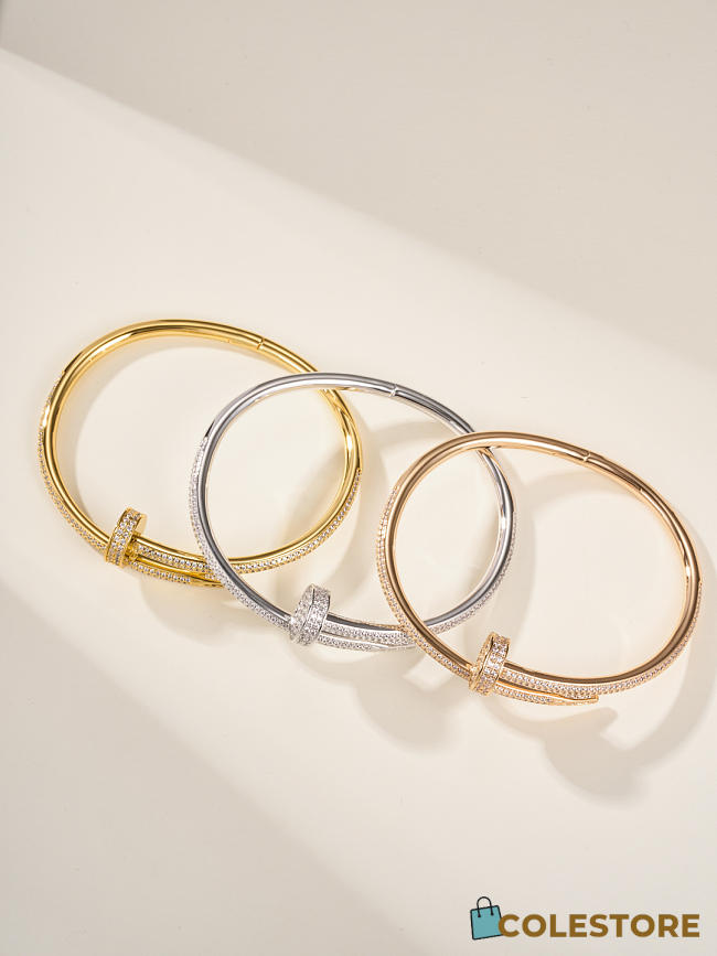 Colestore Cartier Juste un Clou Bracele Classic Model Diamonds - 1