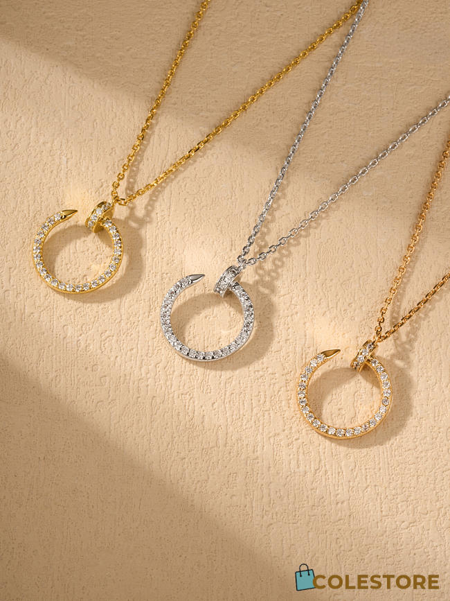 Colestore Cartier Juste un Clou Necklace Gold/Rose Gold/Sliver - 1