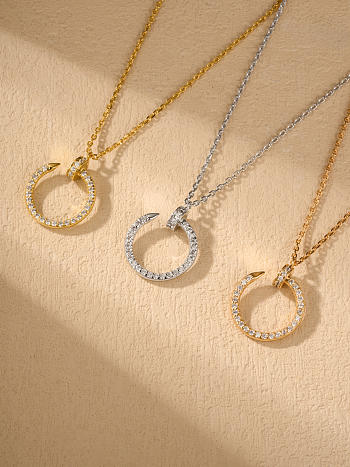 Colestore Cartier Juste un Clou Necklace Gold/Rose Gold/Sliver