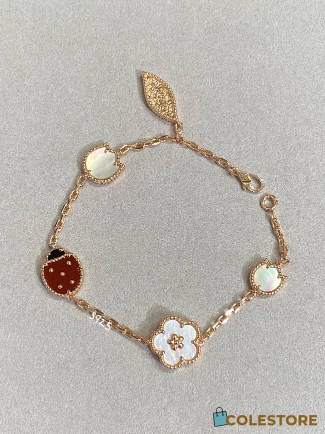 Colestore Van Cleef & Arpels Lucky Spring Bracelet Closed Wings Ladybug - 1