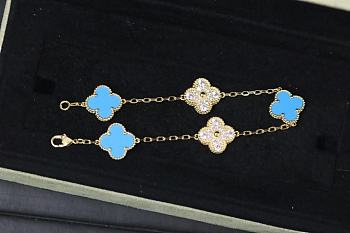 Colestore Van Cleef & Arpels Vintage Alhambra 5 Motif Bracelet