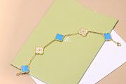 Colestore Van Cleef & Arpels Vintage Alhambra 5 Motif Bracelet - 2