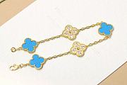 Colestore Van Cleef & Arpels Vintage Alhambra 5 Motif Bracelet - 3