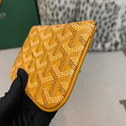 Colestore Goyard Senat Nano Key Pouch Yellow 9x1x13 cm - 5