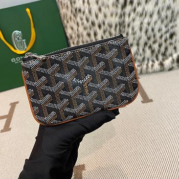 Colestore Goyard Senat Nano Key Pouch Brown 9x1x13 cm