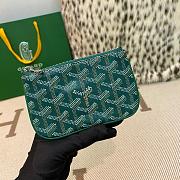 Colestore Goyard Senat Nano Key Pouch Green 9x1x13 cm - 1