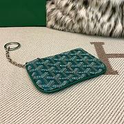 Colestore Goyard Senat Nano Key Pouch Green 9x1x13 cm - 4