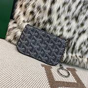 Colestore Goyard Senat Nano Key Pouch Black 9x1x13 cm - 1