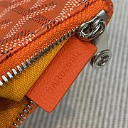 Colestore Goyard Senat Nano Key Pouch Orange 9x1x13 cm - 3