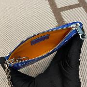 Colestore Goyard Senat Nano Key Pouch Blue 9x1x13 cm - 5