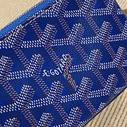 Colestore Goyard Senat Nano Key Pouch Blue 9x1x13 cm - 2