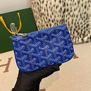 Colestore Goyard Senat Nano Key Pouch Blue 9x1x13 cm - 4