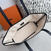 Colestore Moynat Black Monogram Coated Canvas Ruban Tote  - 2