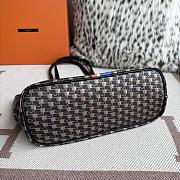 Colestore Moynat Black Monogram Coated Canvas Ruban Tote  - 3