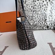 Colestore Moynat Brown Monogram Coated Canvas Ruban Tote  - 4