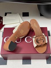Colestore Gucci Women's Interlocking G Slide Sandal Brown  - 2