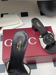 Colestore Gucci Women's Interlocking G Slide Sandal Black - 5