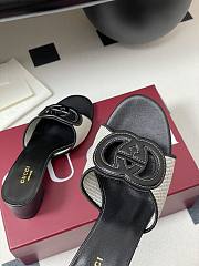 Colestore Gucci Women's Interlocking G Slide Sandal Black - 4