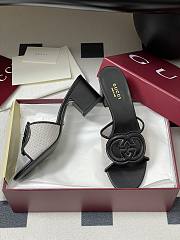 Colestore Gucci Women's Interlocking G Slide Sandal Black - 2
