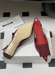 Colestore Jaccquemus Les Slingbacks Duelo Basses Leather Pumps Red - 6