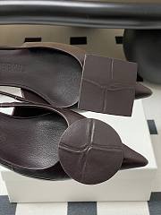Colestore Jaccquemus Les Slingbacks Duelo Basses Leather Pumps Brown - 6