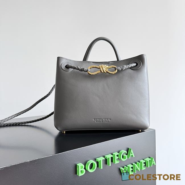 Colestore Bottega Veneta Andiamo bag Gray 25x22x10.5cm - 1